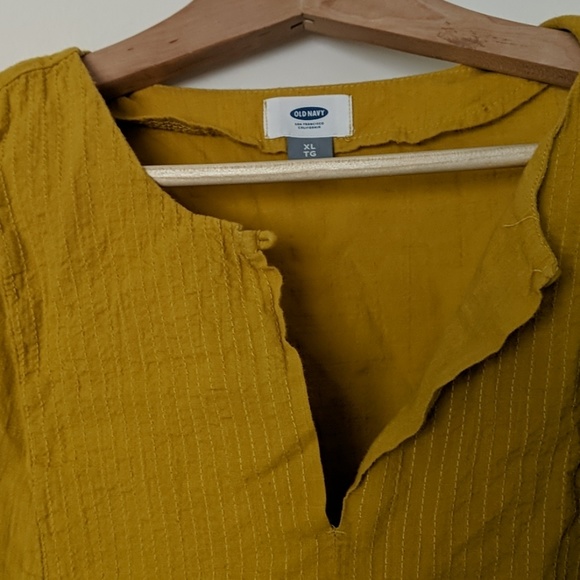 Mustard crop top - Picture 2 of 2